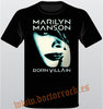 Camiseta Marilyn Manson Born Villain