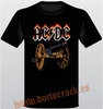 Camiseta AC/DC Cañon Llamas