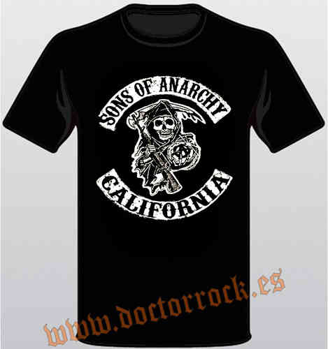 Camiseta Sons Of Anarchy California