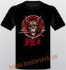 Camiseta Slayer Skull And Pentagram