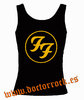 Camiseta Foo Fighters Logo Tirantes