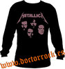Camiseta Metallica manga larga