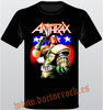 Camiseta Anthrax I am the Law