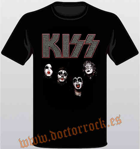 hoja Buscar a tientas engranaje Camisetas Kiss para hombre y mujer - Doctor Rock