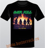 Camiseta Overkill Feel the Fire