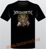 Camiseta Megadeth Head Crusher