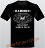 Camiseta Ramones Non Stop World Tour