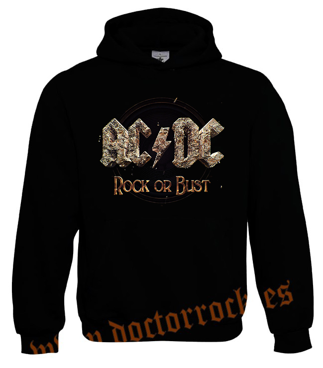 difícil autoridad Vandalir Sudadera AC/DC Rock Or Bust - DOCTOR ROCK