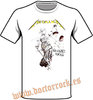 Camiseta Metallica And Justice Blanca