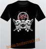 Camiseta Slayer Skulls Logo