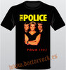 Camiseta The Police Tour 1983