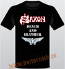 Camiseta Saxon Denim And Leather