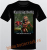 Camiseta Iron Maiden The Book Of Souls Mod 2