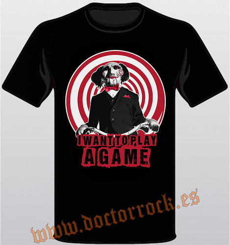 Camiseta Saw I Want To Play A Game