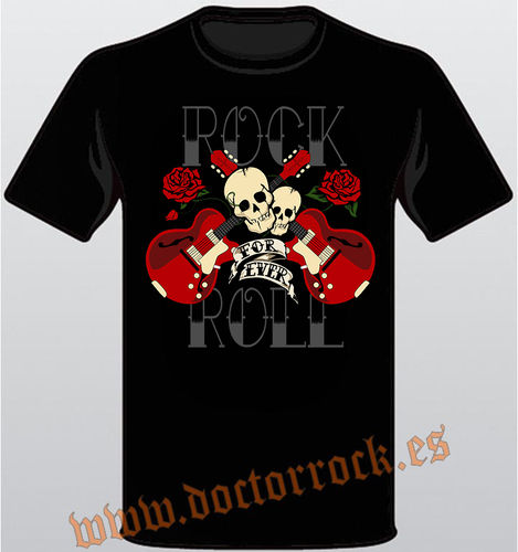 Camiseta Rock & Roll Forever