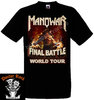 Camiseta Manowar TFB World Tour