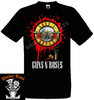 Camiseta Guns And Roses Blood & Bullets
