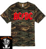 Camiseta AC/DC Logo Camuflaje