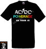 Camiseta AC/DC Powerage UK Tour