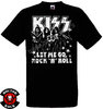 Camiseta Kiss Let Me Go Rock & Roll